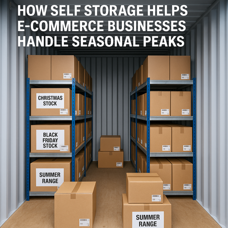 How Self-Storage Helps E-Commerce Businesses Handle Seasonal Peaks