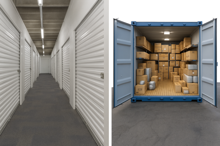 Choosing Between Drive-Up and Indoor Storage NEAR Bo’ness
