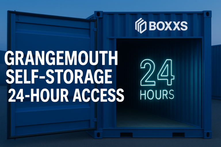 24-Hour Drive-Up Storage for Grangemouth’s Flexible Schedules