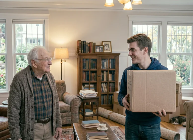 Storage When Moving House with Elderly Relatives